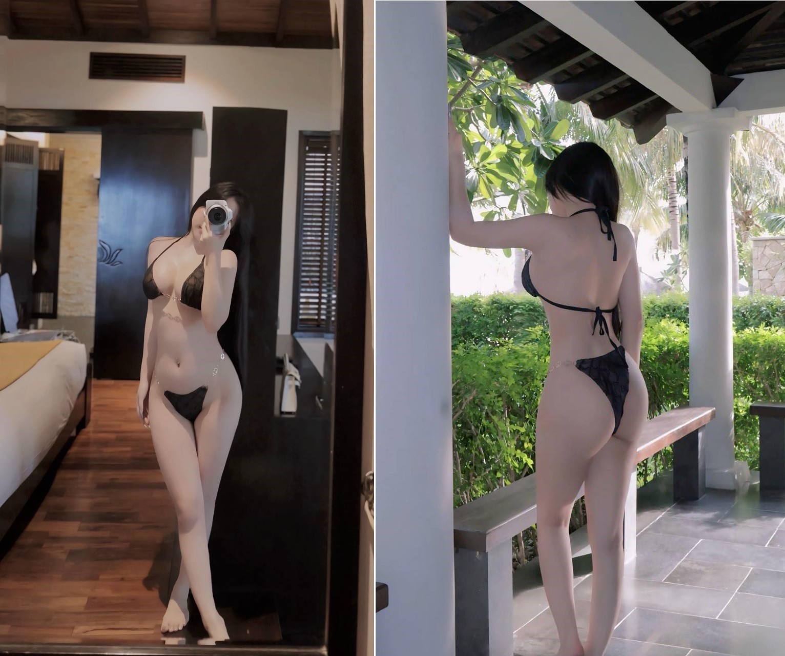 Poster of Cô gái trẻ quyến rũ thích trò chuyện với bạn bè