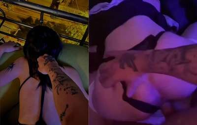 Poster of Doggy Em Gái Mông To Chịch Ngoài Ban Công