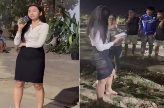 Poster of Full clip hấp dẫn về tiểu tam hấp dẫn của nhân viên VIB 5 phút