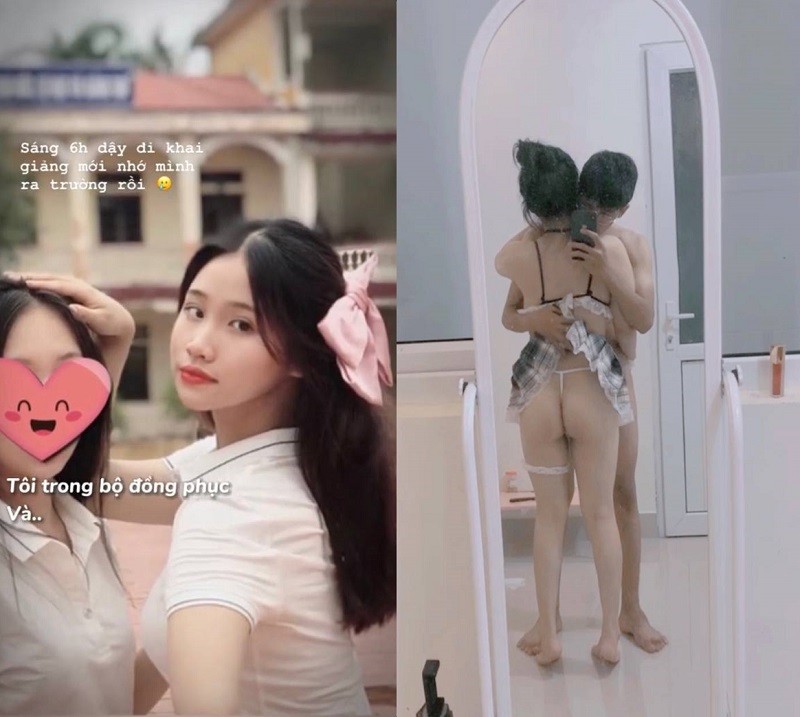 Poster of Lan Anh cùng bạn trai quay lại clip sex