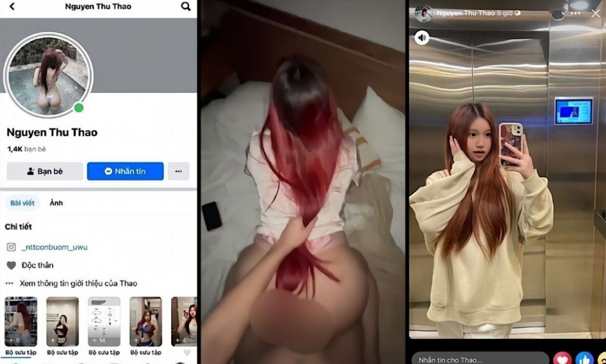 Poster of Nguyễn Thu Thảo bung xõa với gã đàn ông lực lưỡng