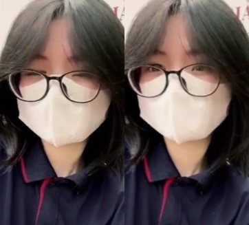 Poster of Nữ sinh Ngọc Lam đeo kính cực kỳ hấp dẫn