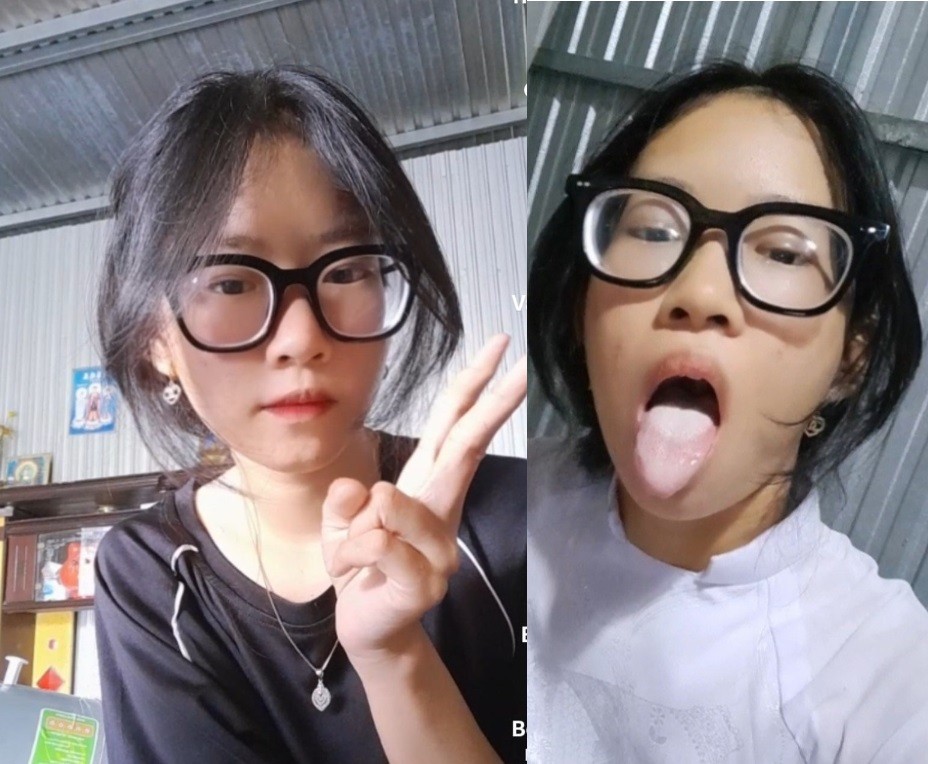 Poster of Trần Ngọc Nhi móc bím của mình và nó chảy nước